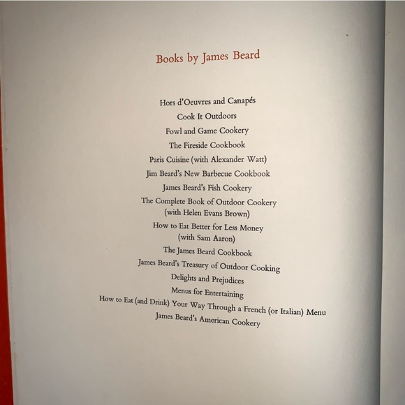 Vintage James Beard American Cookery 1972 Hardcover 1st Edition Book Collectible - Picture 6 of 15
